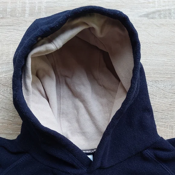 2010 FLEECE (v)guc Gymboree fleece dog hoodie 4T-5T - Picture 3 of 10